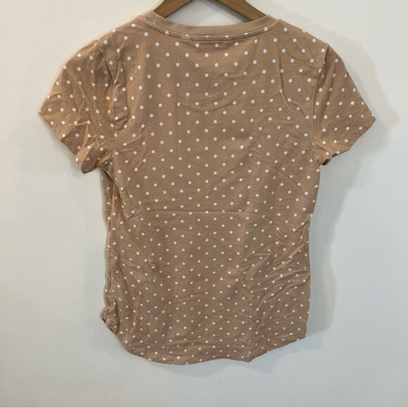 NWOT Isaac Mizrahi! Short-Sleeve Knit dot Top | Size XXS - Picture 6 of 9